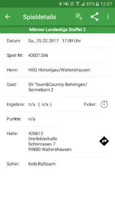 HSG Hörselgau/Waltershausen android App screenshot 1